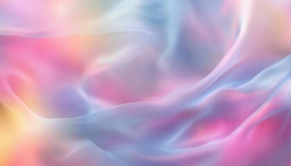 Obraz premium Iridescent Light Refraction Rainbow Background with Fluid Abstract Prism Effects and Holographic Colors