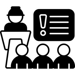 Safety Meeting Icon