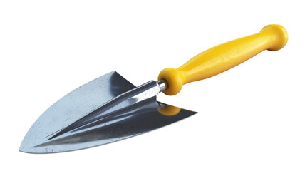Detailed 3D Render of a Garden Trowel for Gardening Applications