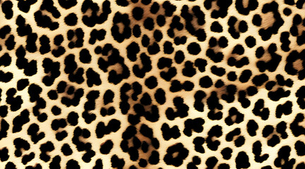Fototapeta premium leopard, real spots, wild cat skin pattern, hairy design, stylish animal print