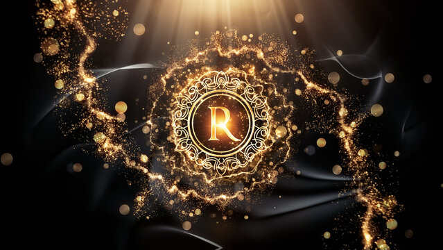 Luxury Golden Logo Intro