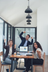 Triumphant Teamwork: Celebrating Success in the Modern Office 