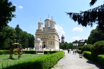 Obraz premium church in the park