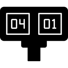 Obraz premium Scorekeeper Icon