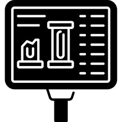 Informational Plaque Icon
