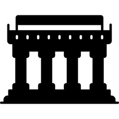 Lincoln Memorial Icon