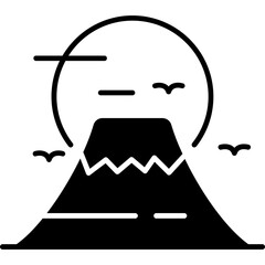 Mount Fuji Icon