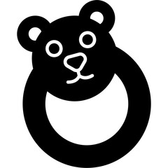 Teething Ring Icon