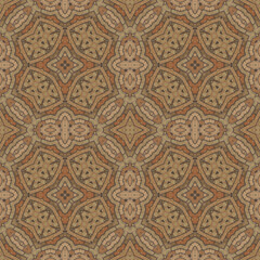 Fototapeta premium seamless abstract square pattern. texture symmetrical kaleidoscope. background creative