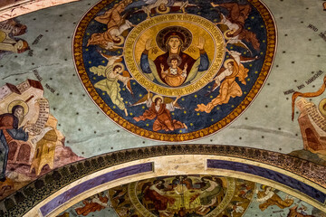 mosaic in the church of the holy sepulchre