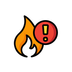 Warning attention icon symbol vector image Illustration
