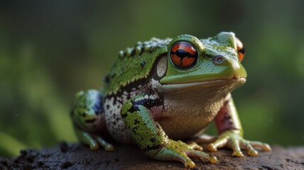Fototapeta premium Green Frog