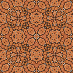 seamless abstract square pattern. texture symmetrical kaleidoscope. background creative