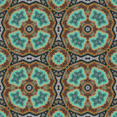 seamless abstract square pattern. texture symmetrical kaleidoscope. background creative