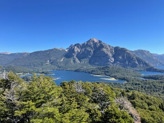Fototapeta premium lake in the mountains