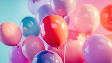 The Colorful Balloons Display