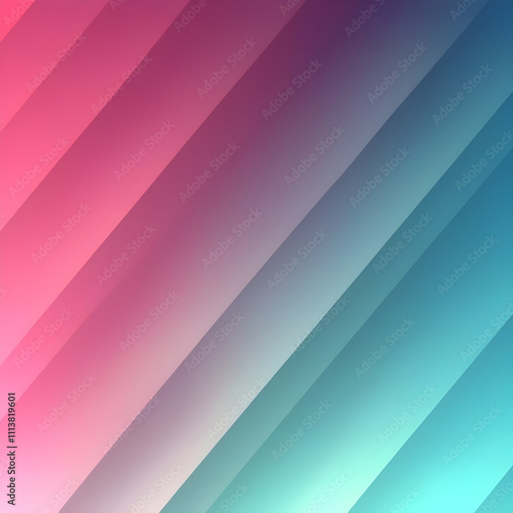 Poster a vibrant gradient background blending soft pink and blue hues, creating a serene and inviting atmos