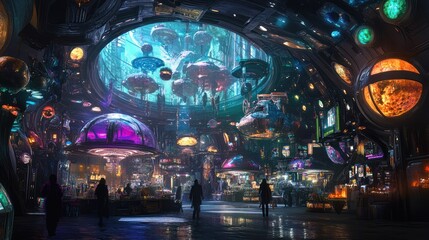 Futuristic Market