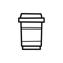 Simple Set of Coffee and Tea Related Vector Line