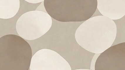 Neutral-Toned Polka Dot Pattern Seamless Looping 4K Video Background
