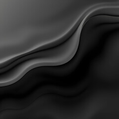 Obraz premium Wavy black and white background