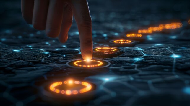 Inspirational coaching concept  mentor guiding personal growth, career advancement, and life goals