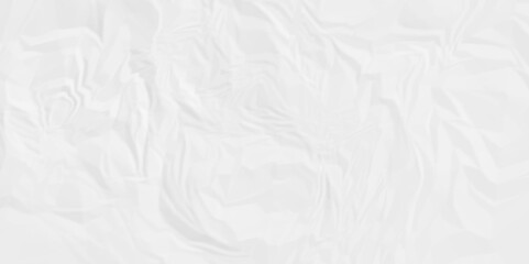 Paper texture background, Old paper background ripple soft white pattern wave crumple. Crushed and creased soft paper. Abstract wrinkle effect grunge and rough backdrop vintage page.