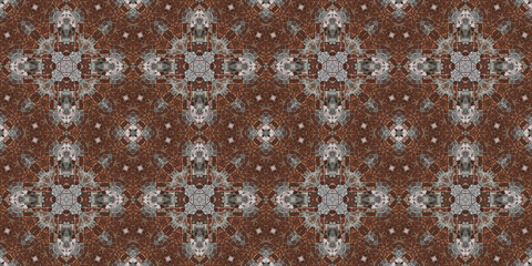 seamless abstract banner pattern. texture symmetrical woven. background creative