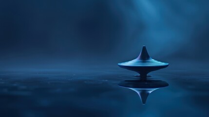 Fototapeta premium Spinning Top on Water