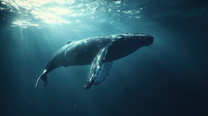 Fototapeta premium The Majestic Humpback Whale