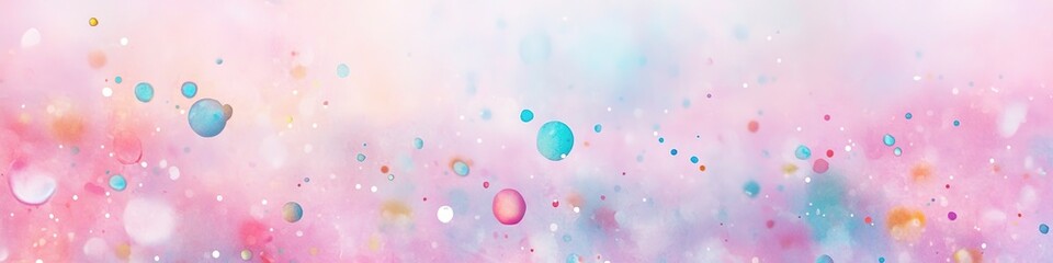 Colorful abstract background with splashes and circles.