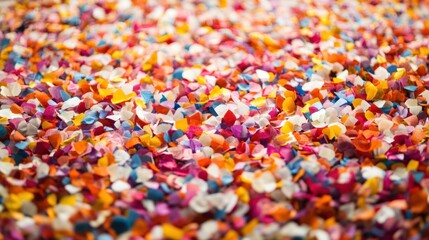 The Colorful Confetti Background