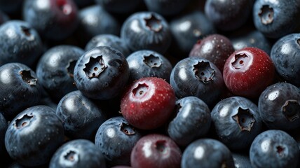 Blueberry Close-Up