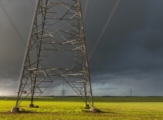 pylônes électriques