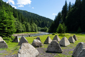 Arpad line as a Historical defence in Carpathian mountains