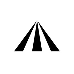 Black Speed Limit icon png Minimalist flat icon, vector logo style sign clipart on a transparent background