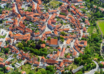 Osterwiek, Sachsen Anhalt, Luftbild
