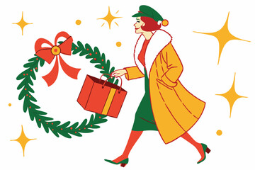 How to Create a Stunning Christmas Holiday Glow-Up on a White Background