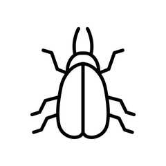 Insect Pupa line icon