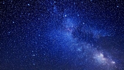 Obraz premium 幻想的な宇宙のイメージ 背景素材 ブルー