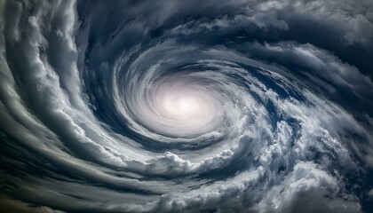 Debris dances around the perimeter, illustrating nature�fs power.  