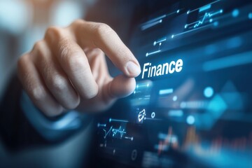 Financial assistant, and holographic display.