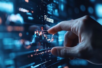 Financial assistant, and holographic display.