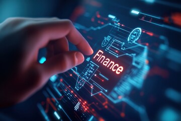 Financial assistant, and holographic display.