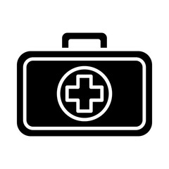 First Aid Kit glyph icon