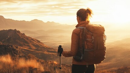 The Woman in Nature's Embrace