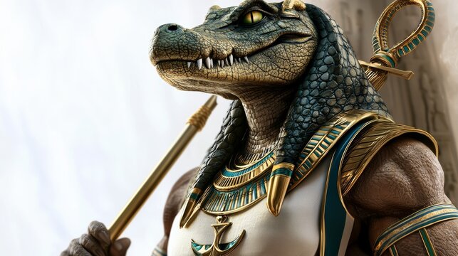 Sobek, the Crocodile God of Ancient Egypt
