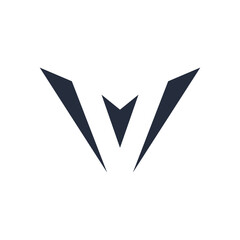 Letter W logo design vector illustration