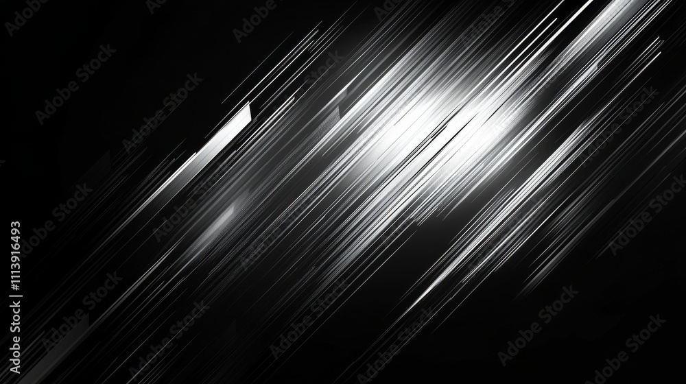 Poster modern abstract high-speed movement. dynamic motion light and fast arrows moving on dark background.