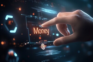 Financial assistant and holographic display.